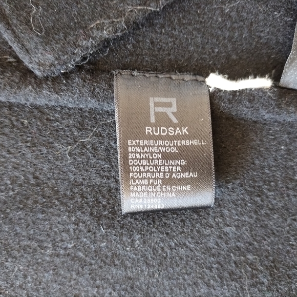 Fur and wool short sleeve jacket - Picture 6 of 6